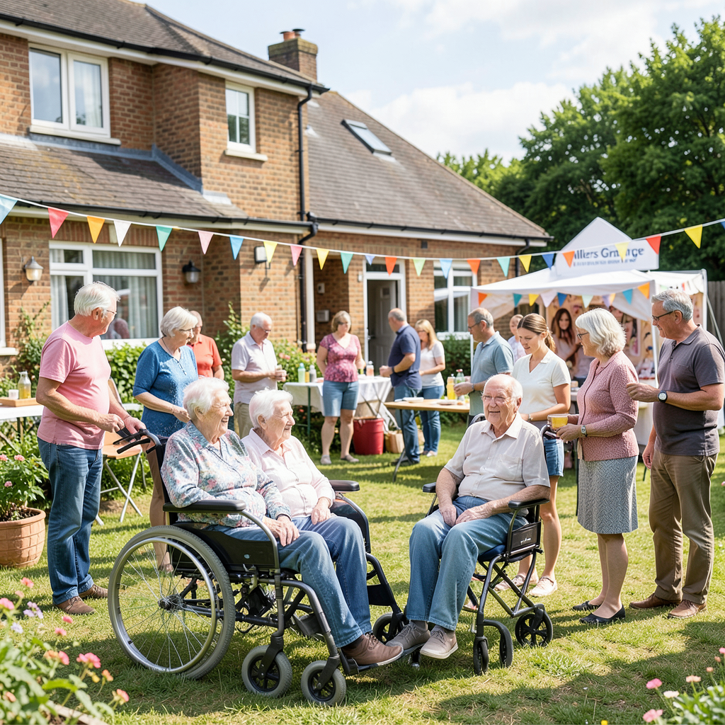 Millers Grange care home in Witney brings community together for summer fair
